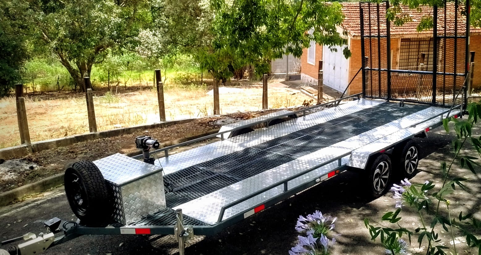 Carretinha Prancha com Rampa