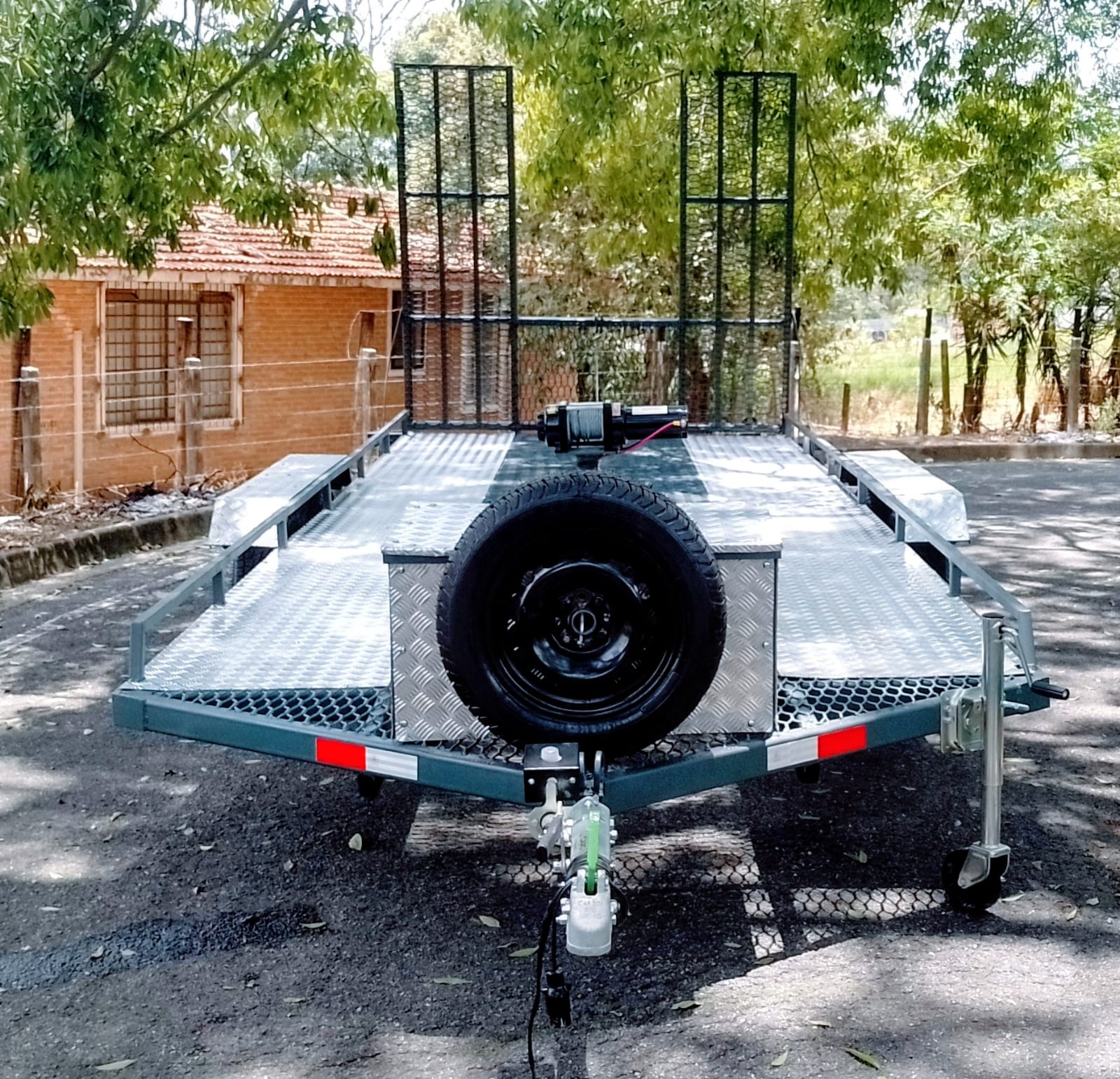 Carretinha Prancha com Rampa